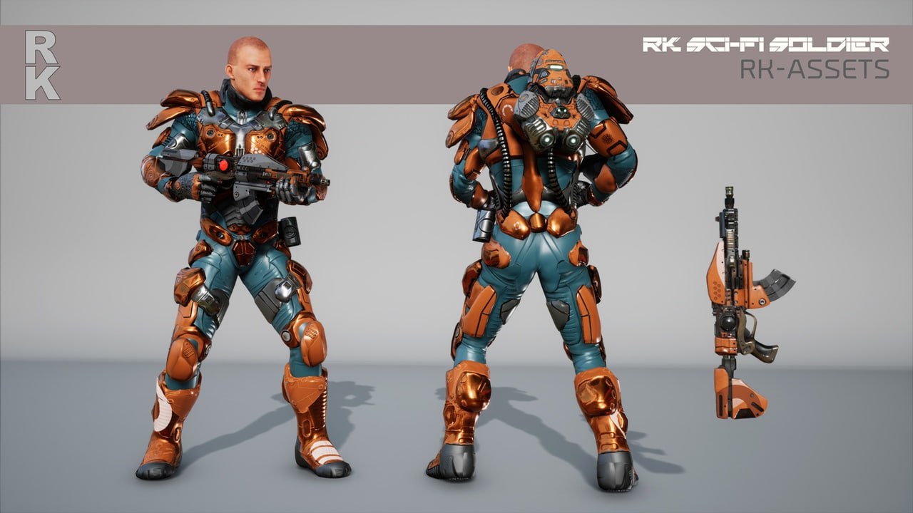 RK Sci-Fi Soldier📱 - изображение 3